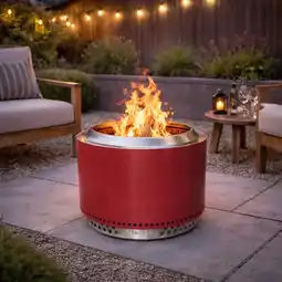 Action Solo Stove vuurkorf - rood aanbieding