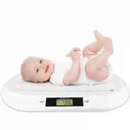 Action Silvergear smart babyweegschaal - wit aanbieding