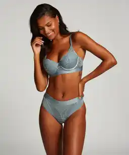 Hunkemoller Hunkemöller String Luna Blauw aanbieding