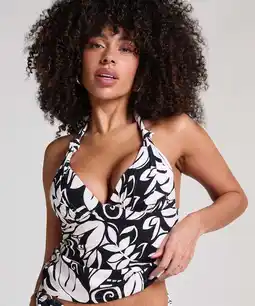 Hunkemoller Hunkemöller Tankini Mauritius Zwart aanbieding