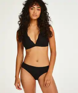 Hunkemoller Hunkemöller Invisible brazilian Zwart aanbieding
