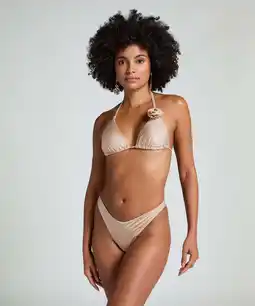 Hunkemoller Hunkemöller Bikinibroekje Lima Beige aanbieding