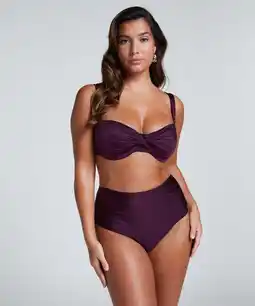 Hunkemoller Hunkemöller Costa Rio Bikinibroekje Paars aanbieding