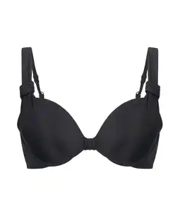 Hunkemoller Hunkemöller Voorgevormde beugel bikinitop Luxe Cup E + Zwart aanbieding