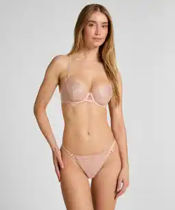 Hunkemoller Hunkemöller Hoog uitgesneden string Hollie Roze aanbieding