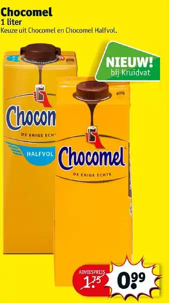 Kruidvat Chocomel 1L aanbieding