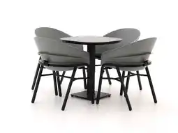 Kees Smit Hartman Tubb dining tuinset 70cm 5-delig verstelbaar aanbieding