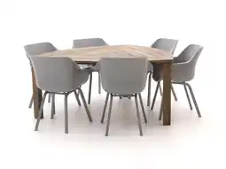 Kees Smit Hartman Sophie Element/Rough-S Triangular 170cm dining tuinset 7-delig aanbieding