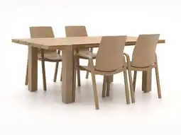 Kees Smit Hartman Flow/Almeria 200cm dining tuinset 5-delig aanbieding