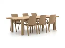 Kees Smit Hartman Flow/Almeria 280cm dining tuinset 7-delig aanbieding