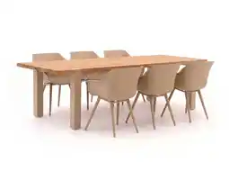 Kees Smit Hartman Sophie Studio/Almeria 280cm dining tuinset 7-delig aanbieding