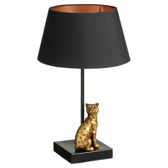 Kwantum Tafellamp Leopard Zwart aanbieding