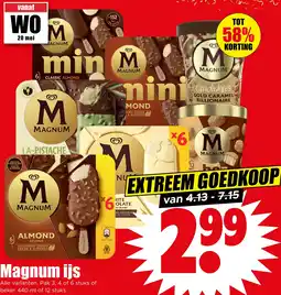 Dirk Magnum ijs aanbieding