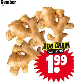 Dirk Gember aanbieding