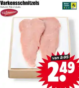 Dirk Varkensschnitzels aanbieding