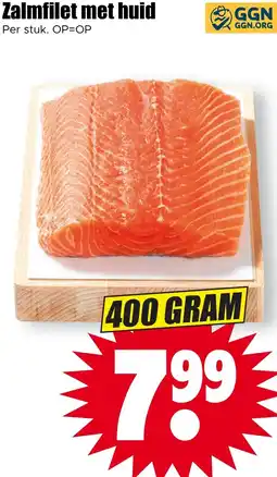 Dirk Zalmfilet met huid aanbieding