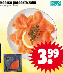 Dirk Noorse gerookte zalm aanbieding