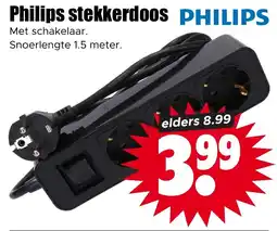 Dirk Philips stekkerdoos aanbieding