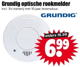 Dirk Grundig optische rookmelder aanbieding