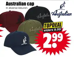 Dirk Australian cap aanbieding