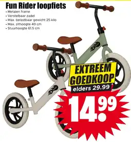 Dirk Fun Rider loopfiets aanbieding
