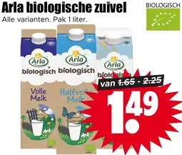 Dirk Arla biologische zuivel aanbieding