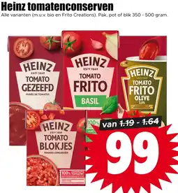 Dirk Heinz tomatenconserven aanbieding