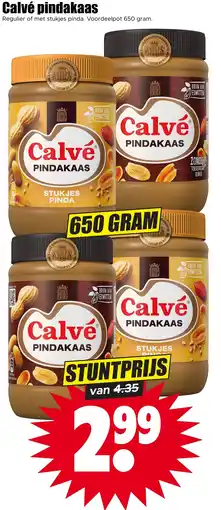 Dirk Calvé pindakaas aanbieding