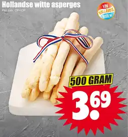 Dirk Hollandse witte asperges aanbieding