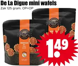 Dirk De La Digue mini wafels aanbieding