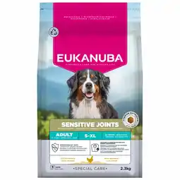 Zooplus Eukanuba Daily Care Adult Sensitive Joints Hondenvoer - 2,3 kg aanbieding