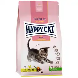 Zooplus Happy Cat Young Kitten Land-Gevogelte (Kip) Kattenvoer - 1,3 kg aanbieding
