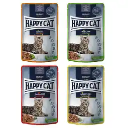 Zooplus Voordeelpakket Happy Cat Pouch Meat in Sauce 24 x 85 g - Mix II aanbieding