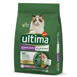 Zooplus 6,5 kg + 1 kg Gratis! Ultima droogvoer 7,5 kg - Sterilized Hairball aanbieding