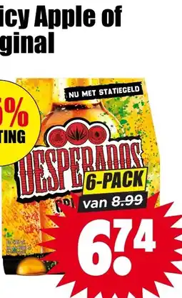 Dirk Desperados Original aanbieding