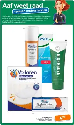 Trekpleister Trekpleister Diclofenac tabletten aanbieding