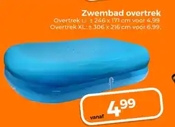 Trekpleister Zwembad overtrek aanbieding