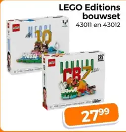 Trekpleister LEGO Editions bouwset aanbieding