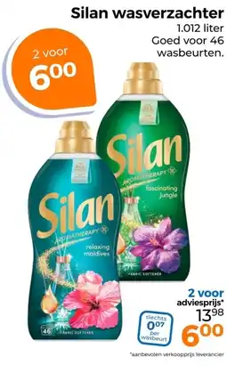 Trekpleister Silan wasverzachter aanbieding