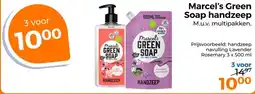 Trekpleister Marcel's Green Soap handzeep aanbieding