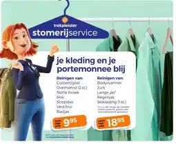 Trekpleister stomerijservice aanbieding
