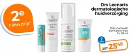Trekpleister Drs Leenarts dermatologische huidverzorging aanbieding