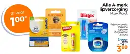 Trekpleister Alle A-merk lipverzorging aanbieding