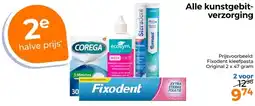 Trekpleister Alle kunstgebit- verzorging aanbieding