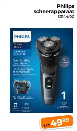 Trekpleister Philips scheerapparaat aanbieding