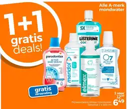 Trekpleister Alle A-merk mondwater aanbieding