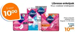 Trekpleister Libresse enkelpak aanbieding