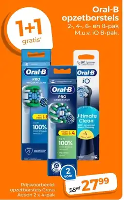 Trekpleister Oral-B opzetborstels aanbieding