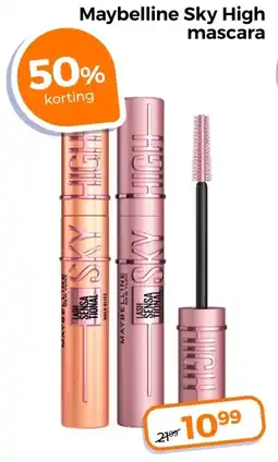 Trekpleister Maybelline Sky High mascara aanbieding