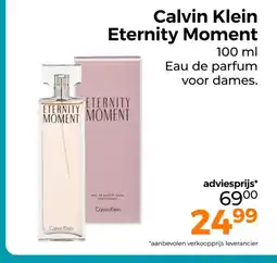 Trekpleister Calvin Klein Eternity Moment aanbieding
